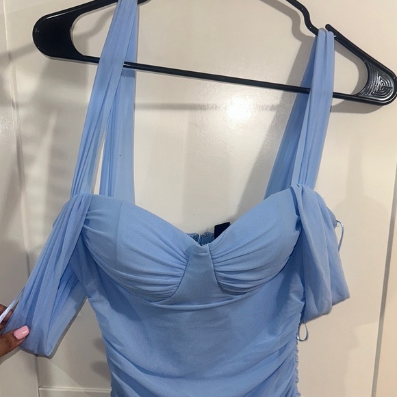 Windsor Dresses & Skirts - Windsor Sky Blue shortish Dress